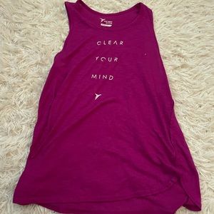 Purple Old Navy workout tank top